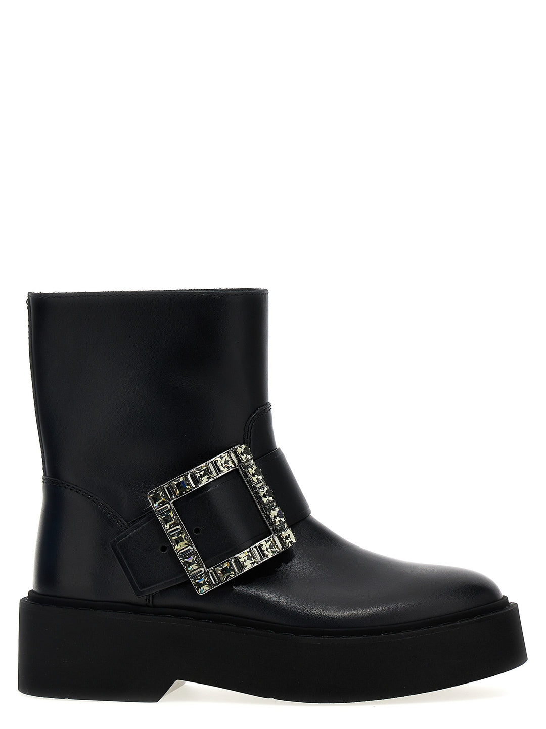 Roger Vivier Viv Rangers Boots and Ankle Boots - Black | 2a5a1d6c5e10572755d7e0d4062ab5c13c295509
