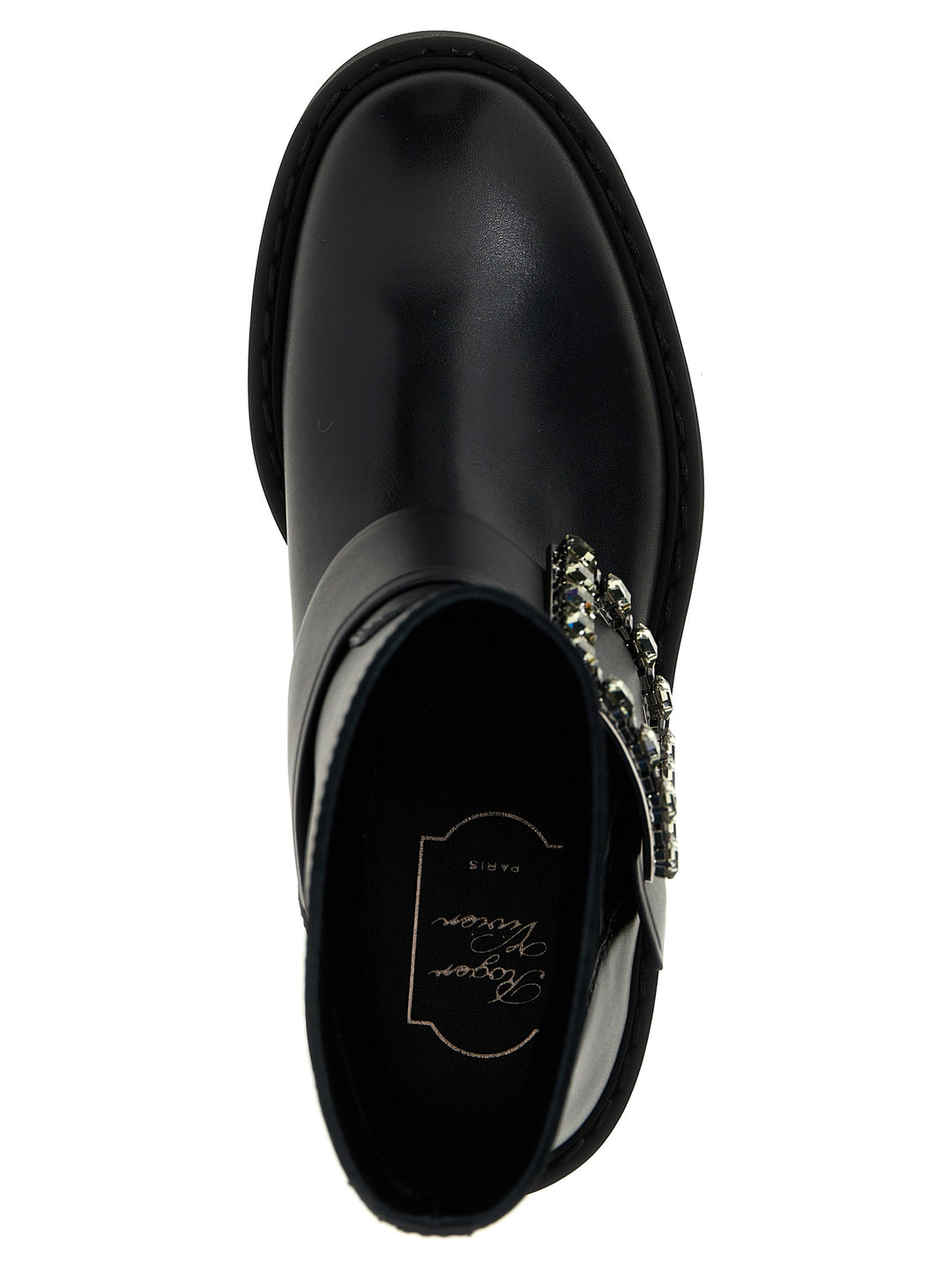 Roger Vivier Viv Rangers Boots and Ankle Boots - Black | 19d250f333e1fd441a2dbda8a031f80f81b1f01c