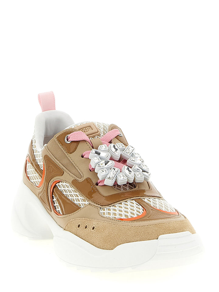 Roger Vivier Viv Sneakers - Beige | b2b760375ea195486b48ba3b17c4f1d265985448