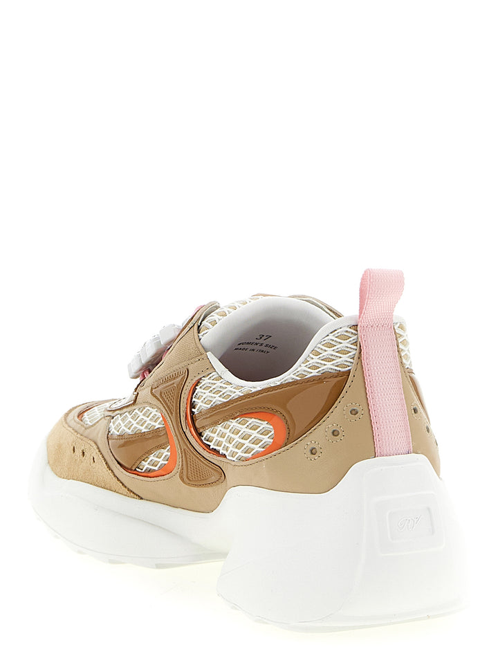 Roger Vivier Viv Sneakers - Beige | a46f4a615878513d4a6d102fbcdf2ef40c438c3b