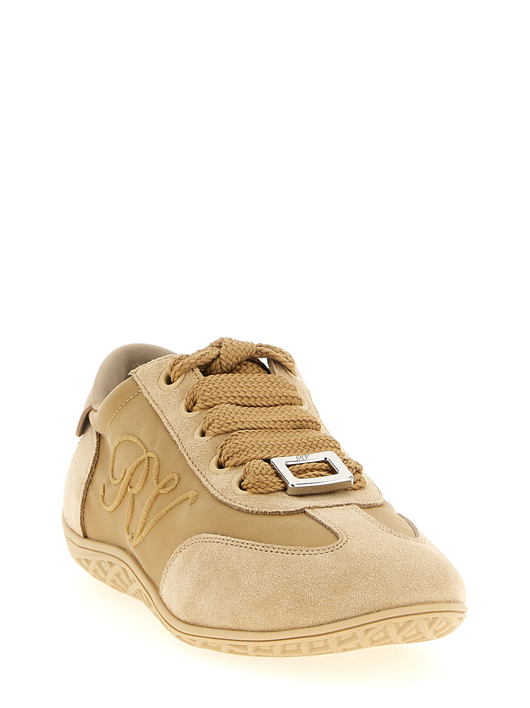 Roger Vivier Viv Low Sneakers - Beige | 11b9e25949a2ff58d4c5f18b171f2f79f8156a4d