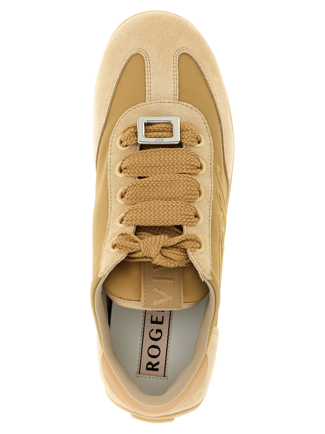 Roger Vivier Viv Low Sneakers - Beige | 6b8d09f785249a4c57893a8639e165d49693595c