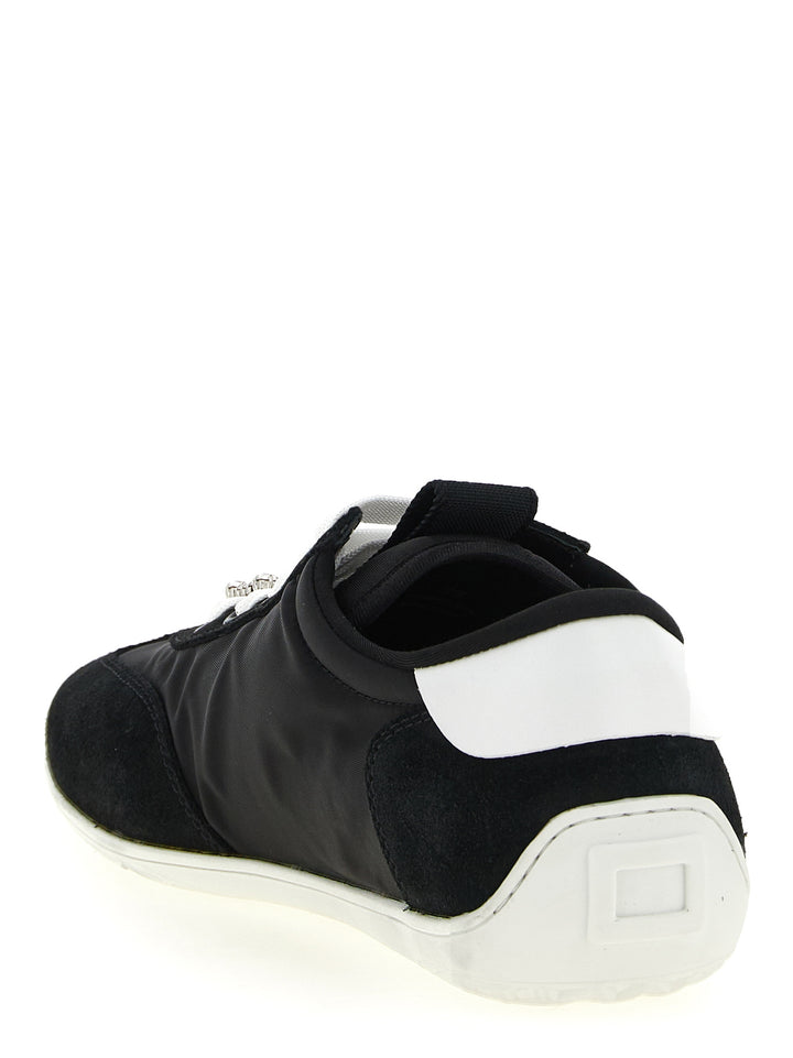 Roger Vivier Viv Low Sneakers - White/Black | ffc0022f7a3e58bebb4d08d5a25d0af84c937292