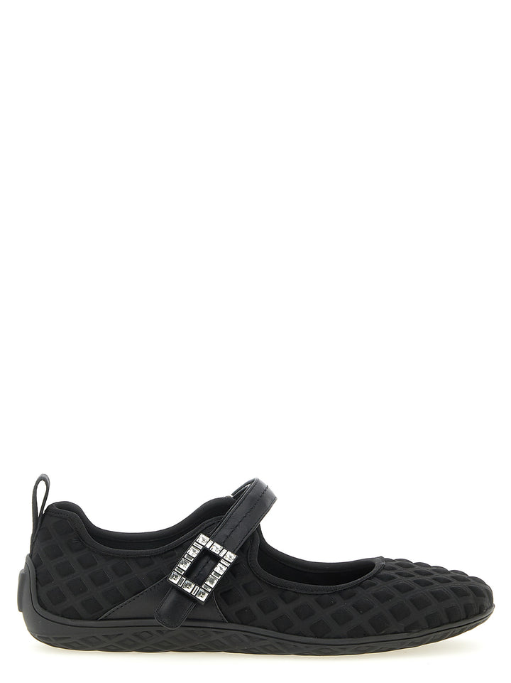 Roger Vivier Viv Low Flat shoes - Black | 77ab099957f4af3fab0817e90d73ee55240881bd