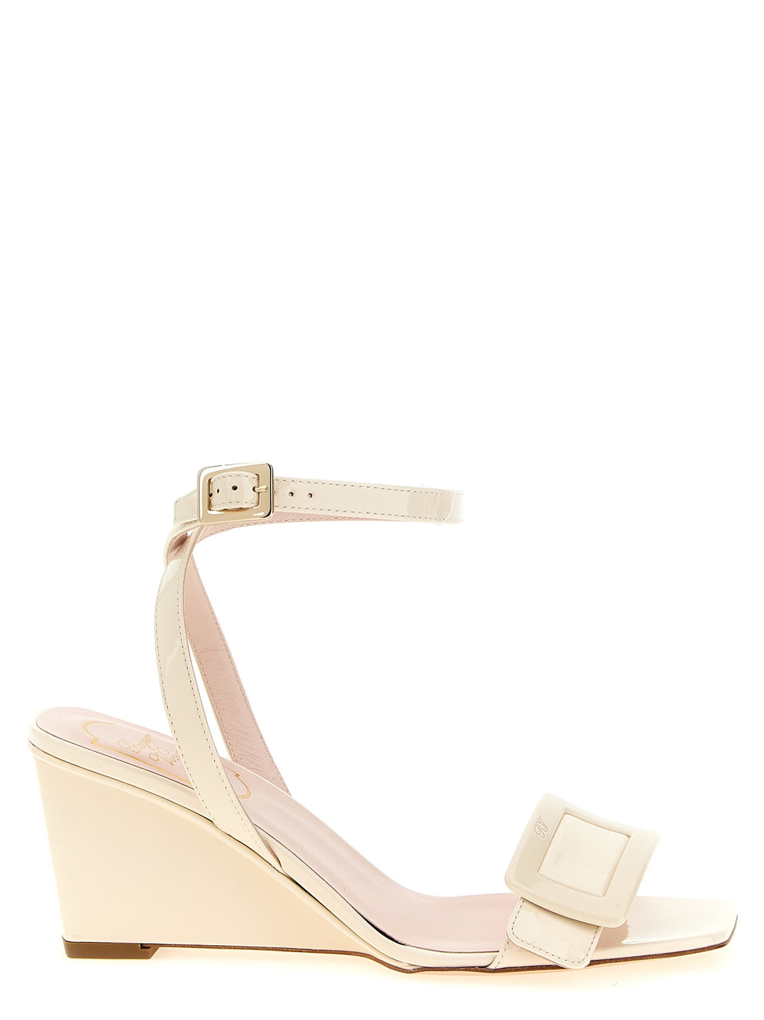 Roger Vivier Belle Vivier Wedges - White | d40a42dc89fe341c0bd375ee4ca34432f15b316a