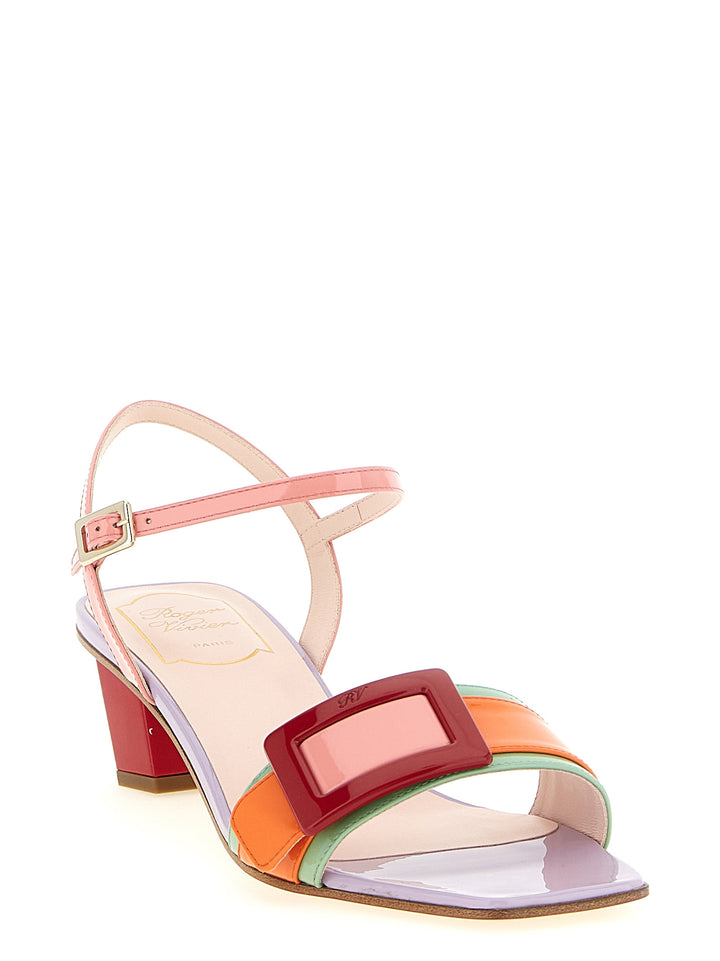 Roger Vivier Belle Vivier Sandals - Multicolor | 98bd87bf20c052152fa47341a2a7745c39033557