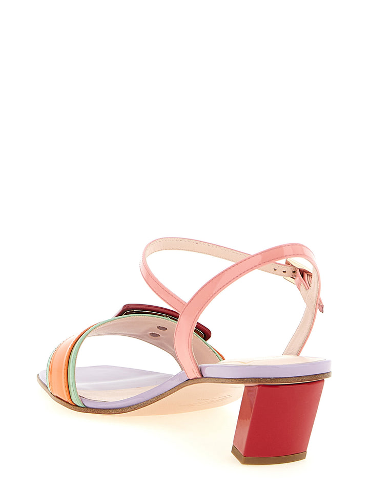Roger Vivier Belle Vivier Sandals - Multicolor | 61c148081c91dc94b1c0781d2e04920c313cd6da