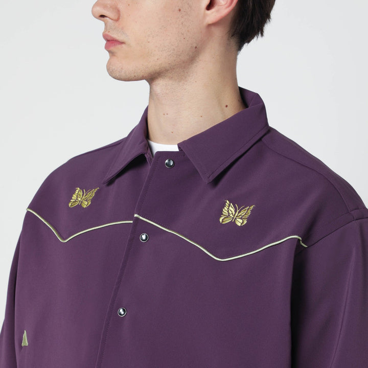 Needles Shirts & Tops - Purple | a8d4428bf3e8ecb7616b32630a0f23e08ca9c956