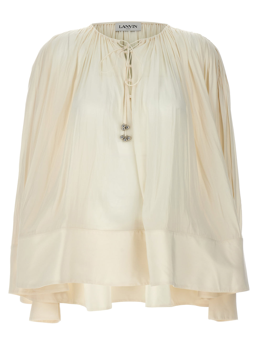 Lanvin Wide Blouse Shirt and Blouse - White | b44d0ffbd911bc3c8dafebbca39c6c451bfeee36