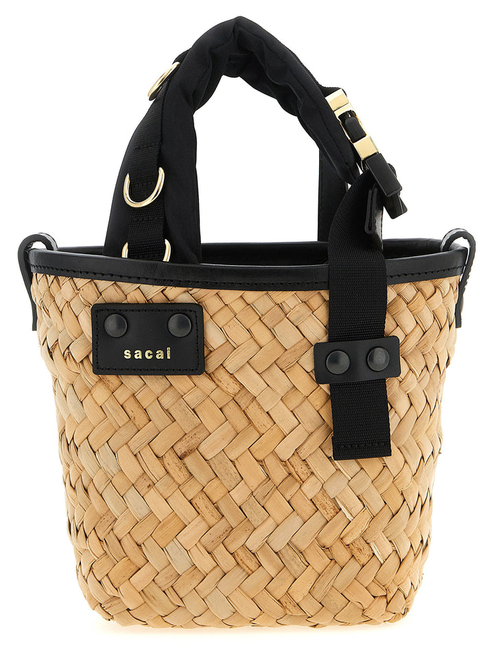 Sacai Hybrid March Hand Bags - Beige | 73714be494220b40be8949011381d4ee31a65a75