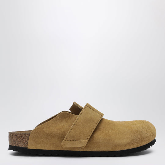 Loma Suede Leather Clogs