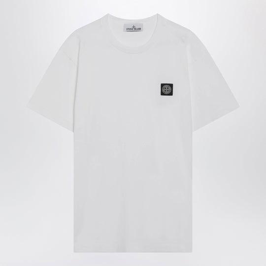 White Slim-Fit Cotton T-Shirt