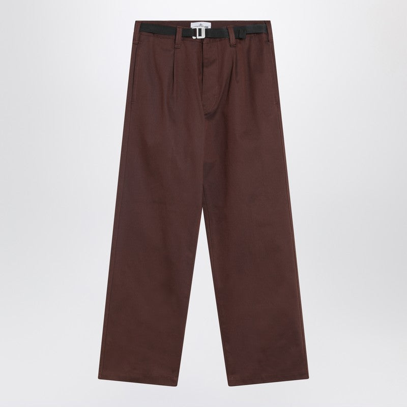 Stone Island Pants - Brown | 288959af8e2d67c93d0da99304c309151de7d1bf