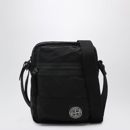 Black Nylon Metal Bag