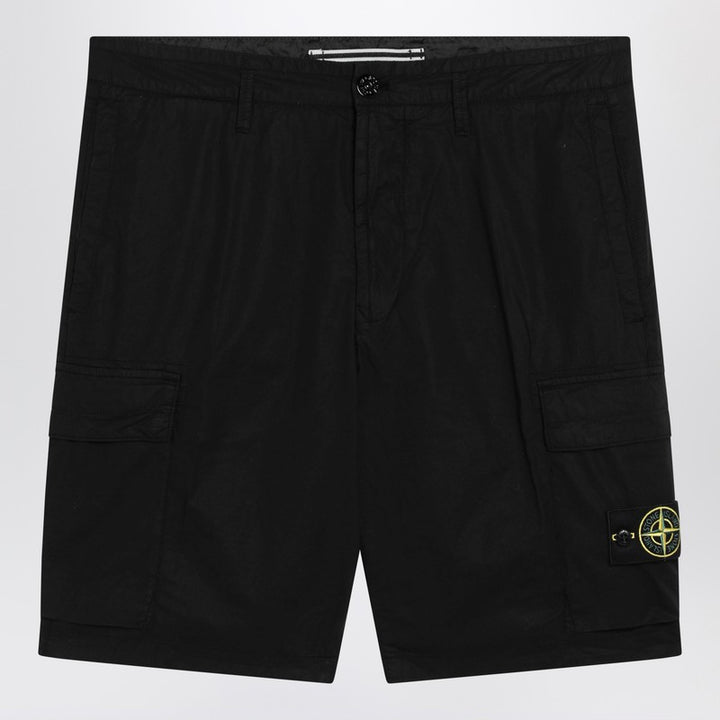 Stone Island Shorts - Black | 0aba3b760c5c2bd7f65a7b0cbec16920bdd2aae3