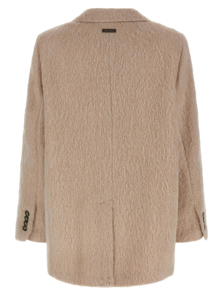 Peserico Single-Breasted Blazer BlazerS - Beige | e792b3f994cde325b4392d526fa19176f7114d81