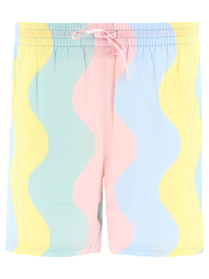 Casablanca Casa Shell Wave Trousers - Green | 9b1ef64fe44d27fd193adf87af05b99084aed371