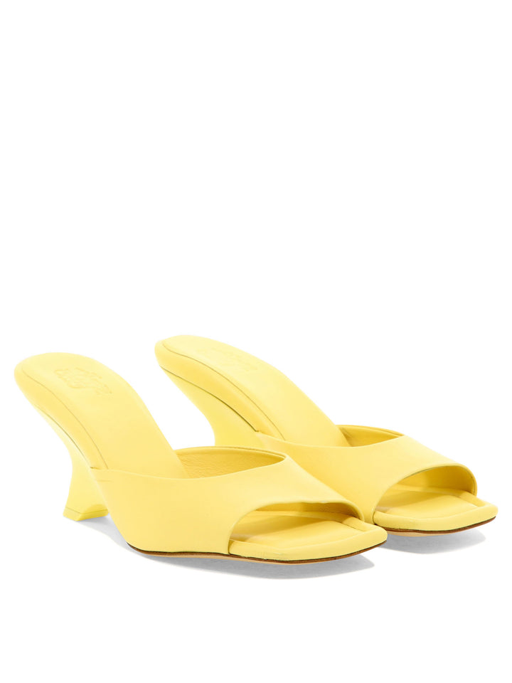 Gia Borghini Gia7 Sandals - Yellow | a4646f7b7424e694b9d9bf0a7ef64843ec4ddbe6