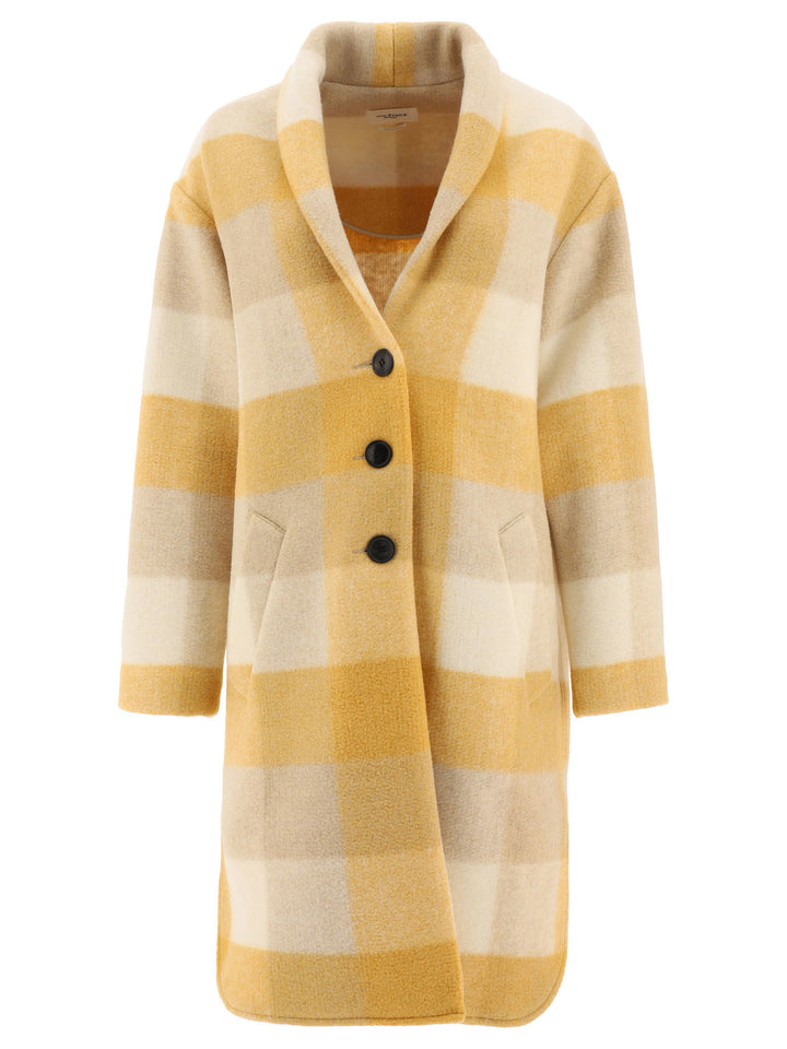 Marant ÉToile Gabriel Jackets and Coats - Yellow | 1c2e3cd9acefbd886cf3fbdc704086241c2e16e1