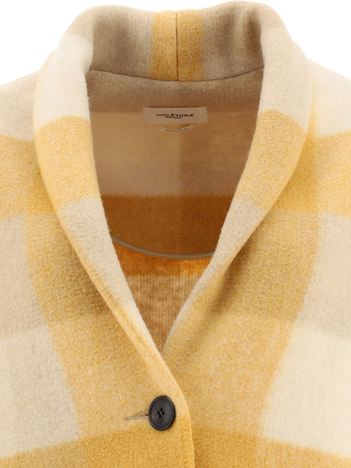 Marant ÉToile Gabriel Jackets and Coats - Yellow | 00a1c3a597ec538d4ed1209e9ec306e0ce59df22