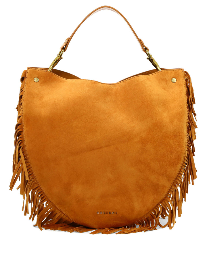 Orciani Lunar Shoulder Bags - Beige | 6ee896a8c3ff802124f4ce8822275ff7f6cd9db4