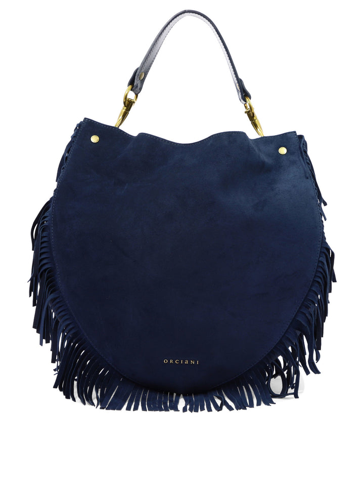 Orciani Lunar Shoulder Bags - Blue | f1db4dcb02c638e27218cf0b9ed901495839c283