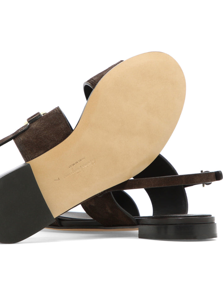 Ferragamo Chaim Sandals - Brown | 66fc6d17289c6497d46109e7e807c84102dfff6f