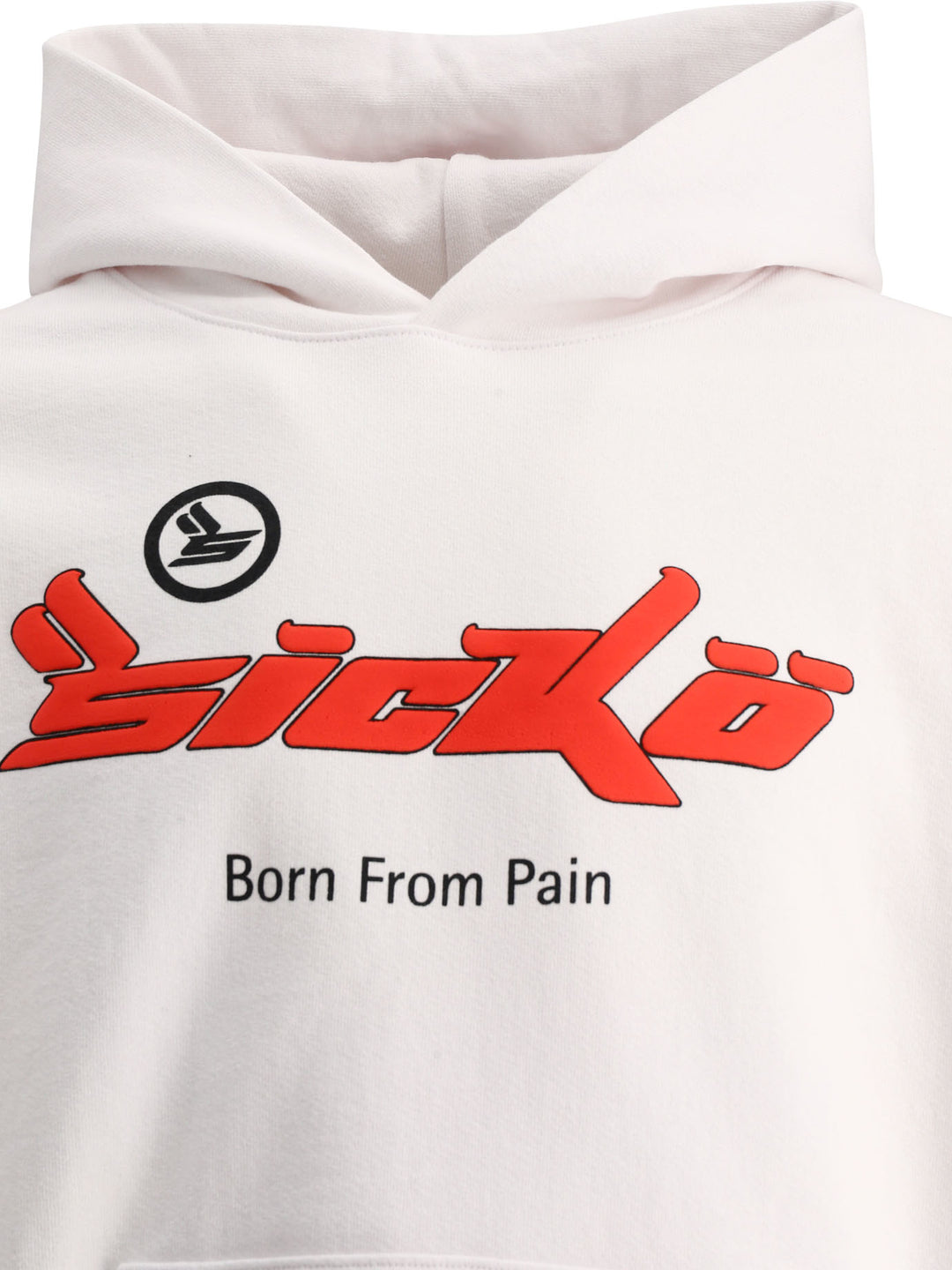 Sicko Born From Pain Sweatshirts - White | e0f0f588c8b69d285e6f916f8e7aadd2acb15627
