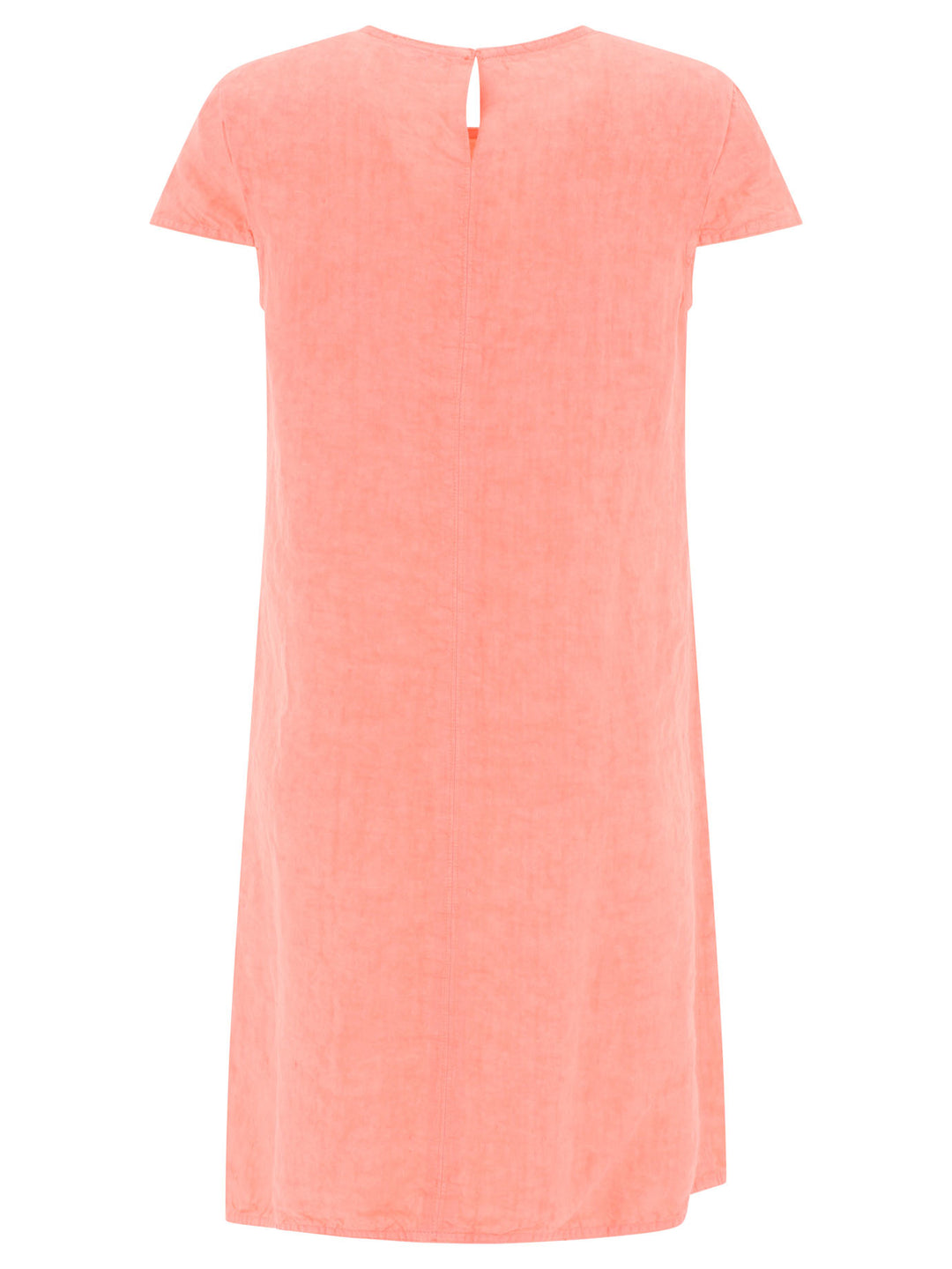 Aspesi Linen Dress With Pockets Dresses - Pink | 2fab7231e7f5762957f71deebb485ba7408762a6