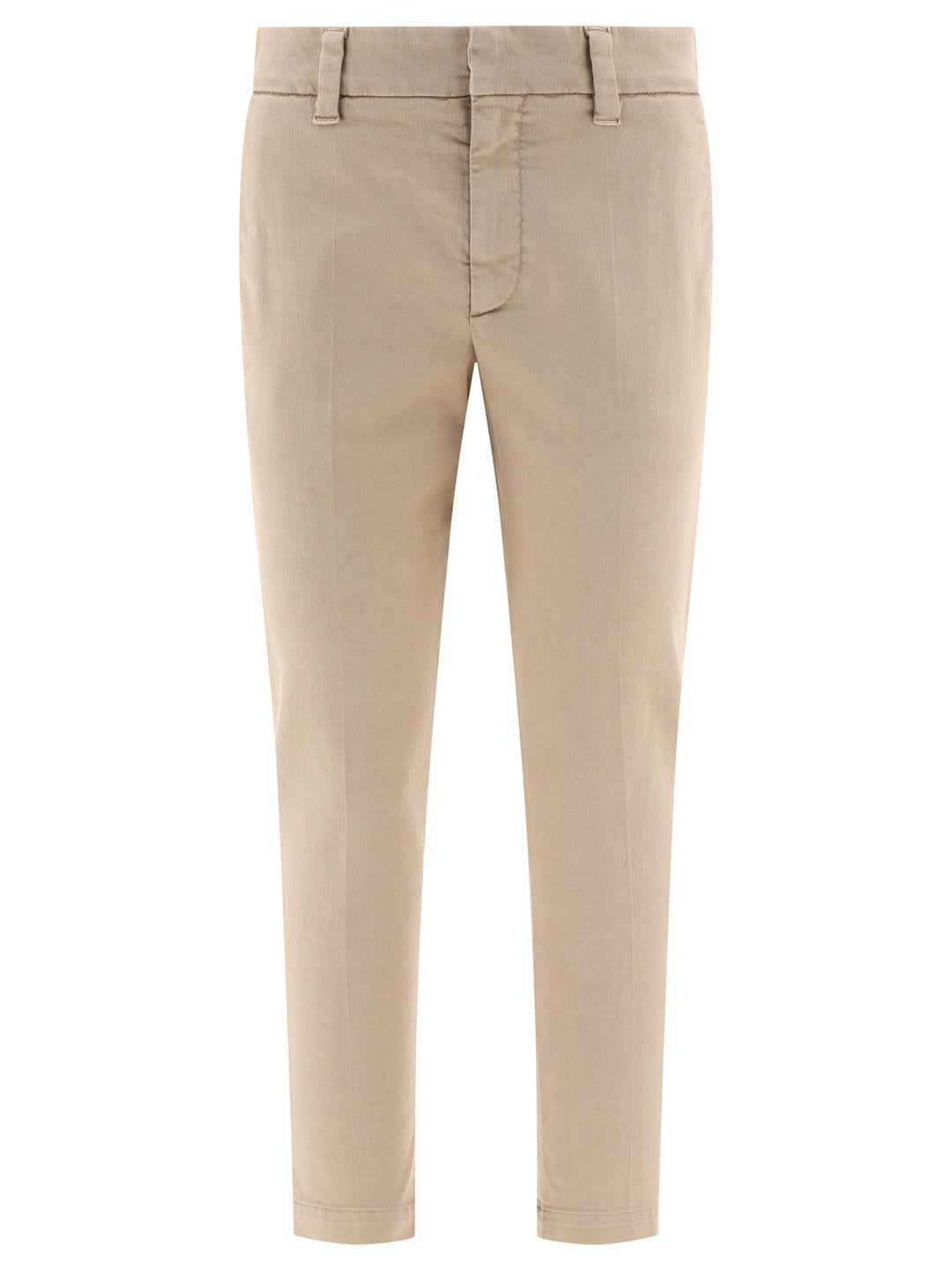 Brunello Cucinelli Cigarette Trousers - Beige | f93073ac305e20332750ca35aef9e43bb64f25ea
