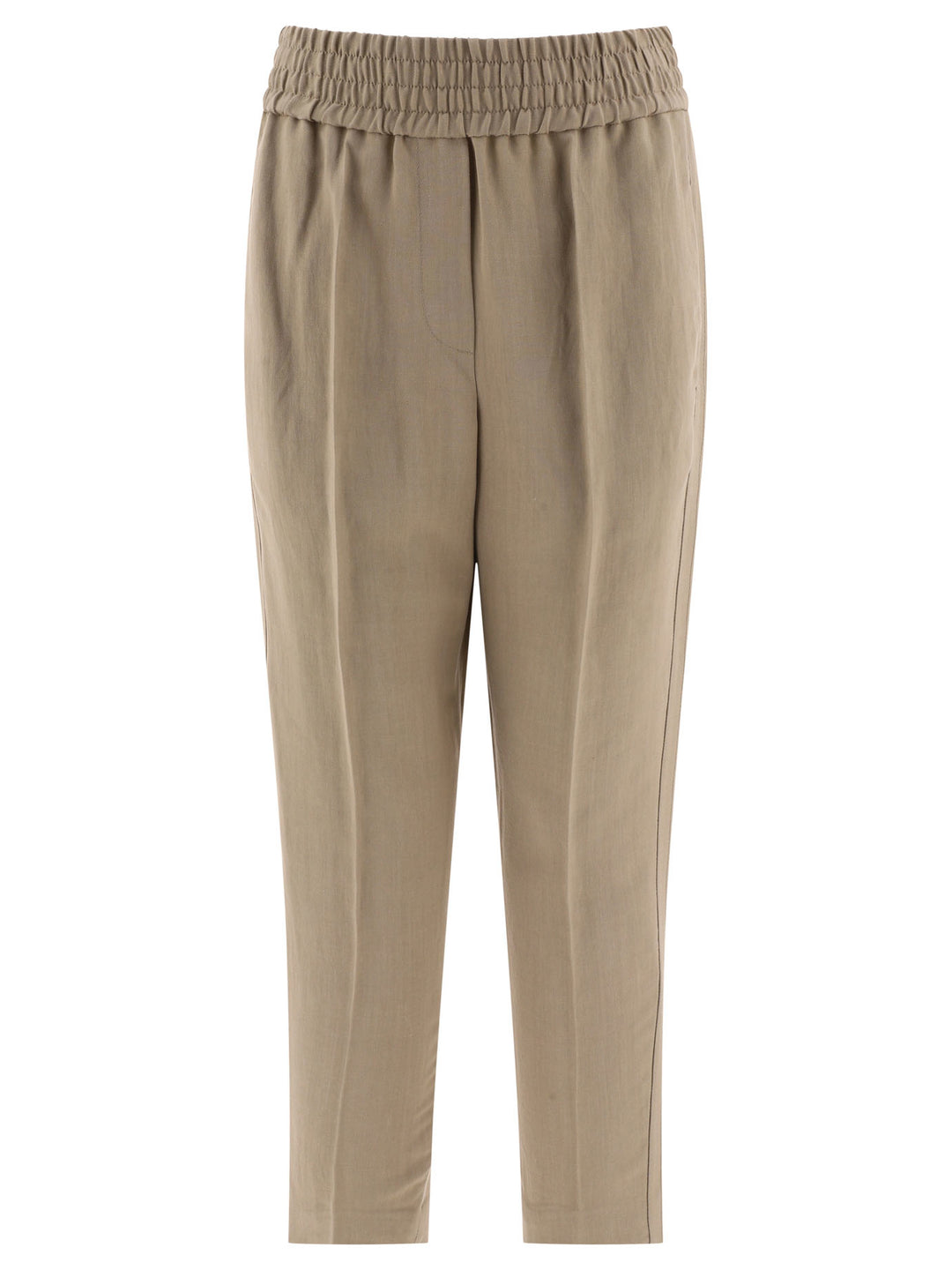 Brunello Cucinelli Baggy Pull-Up Trousers - Beige | ee7b9f3ef6558822ea836feb0ba5f809de9fc702
