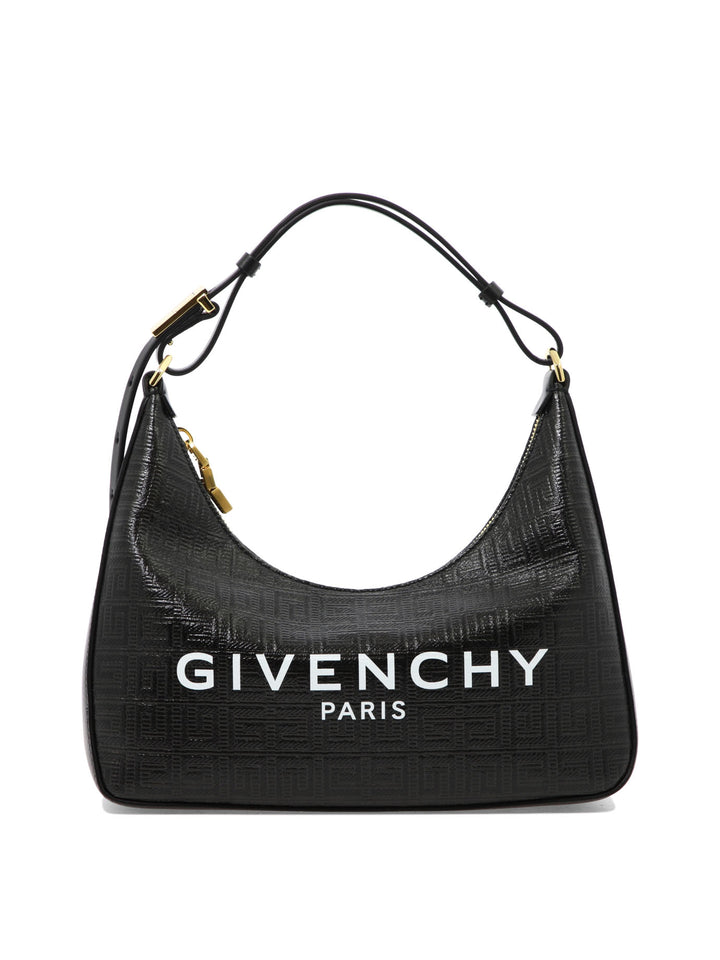 Givenchy Moon Cut Out Shoulder Bags - Black | 752e21571fcff0b4cc06f24a5f5f8785edef53fc