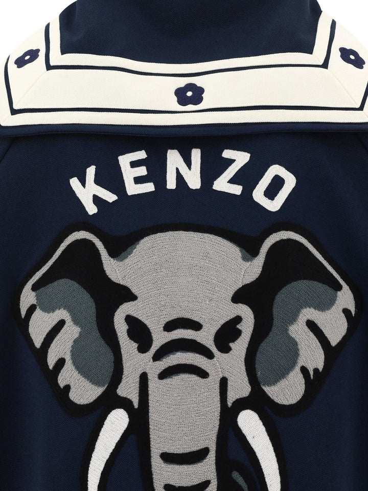 Kenzo Kenzo Elephant Sweatshirts - Blue | 1d714aba741a5c402e7c84d0bef4f7e82e23ea42
