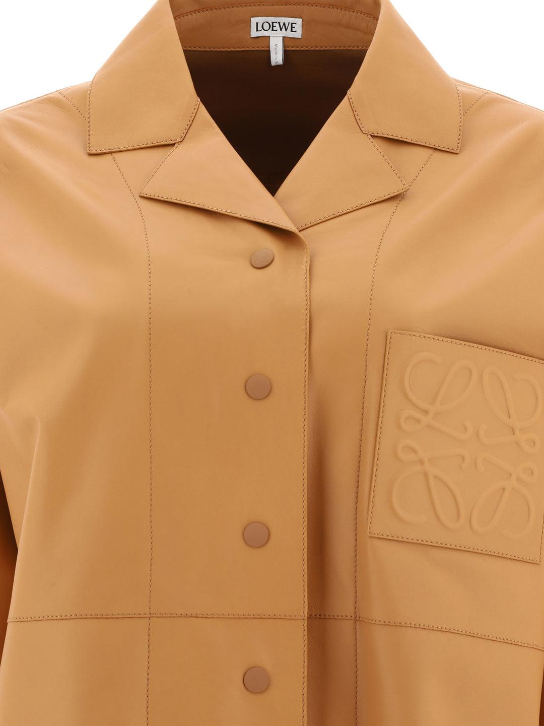 Loewe Anagram Shirts - Brown | 632d821aca3ca70c74e916cd2df379b2fcbfc45e