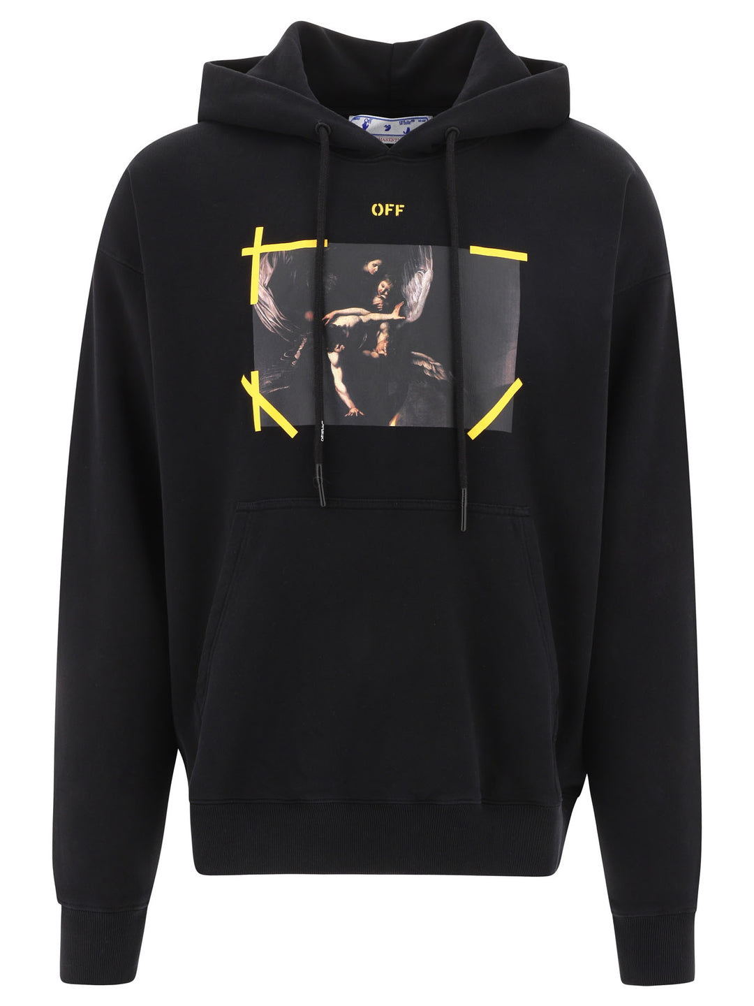 Off-White Arrow Caravaggio Mercy Sweatshirts - Black | 7ea0a2c339cff336ff05214a69211bdbecacdc64