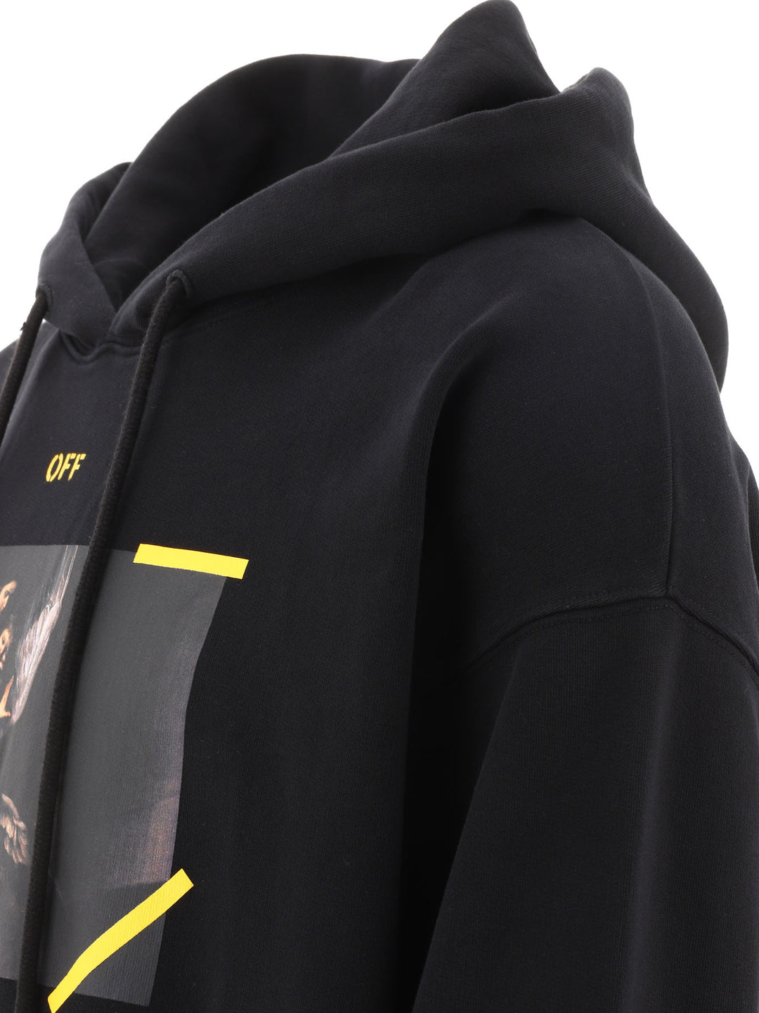 Off-White Arrow Caravaggio Mercy Sweatshirts - Black | 42159f08b9976f4d7e98ed2c47f0f1d3c0065b88