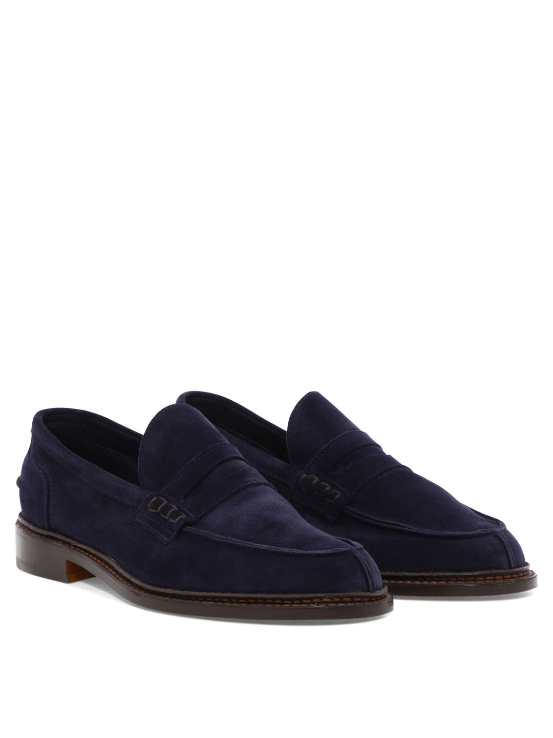 Tricker'S Adam Loafers & Slippers - Blue | 1d7f47868f99ea78b0d0fdb3cd5308e00a51a241