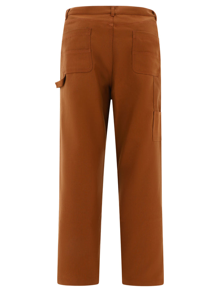 Brain Dead Serge Double Knee Trousers - Brown | fc279f7ca7cee23ced2f53a30fc71ce4c610cd52