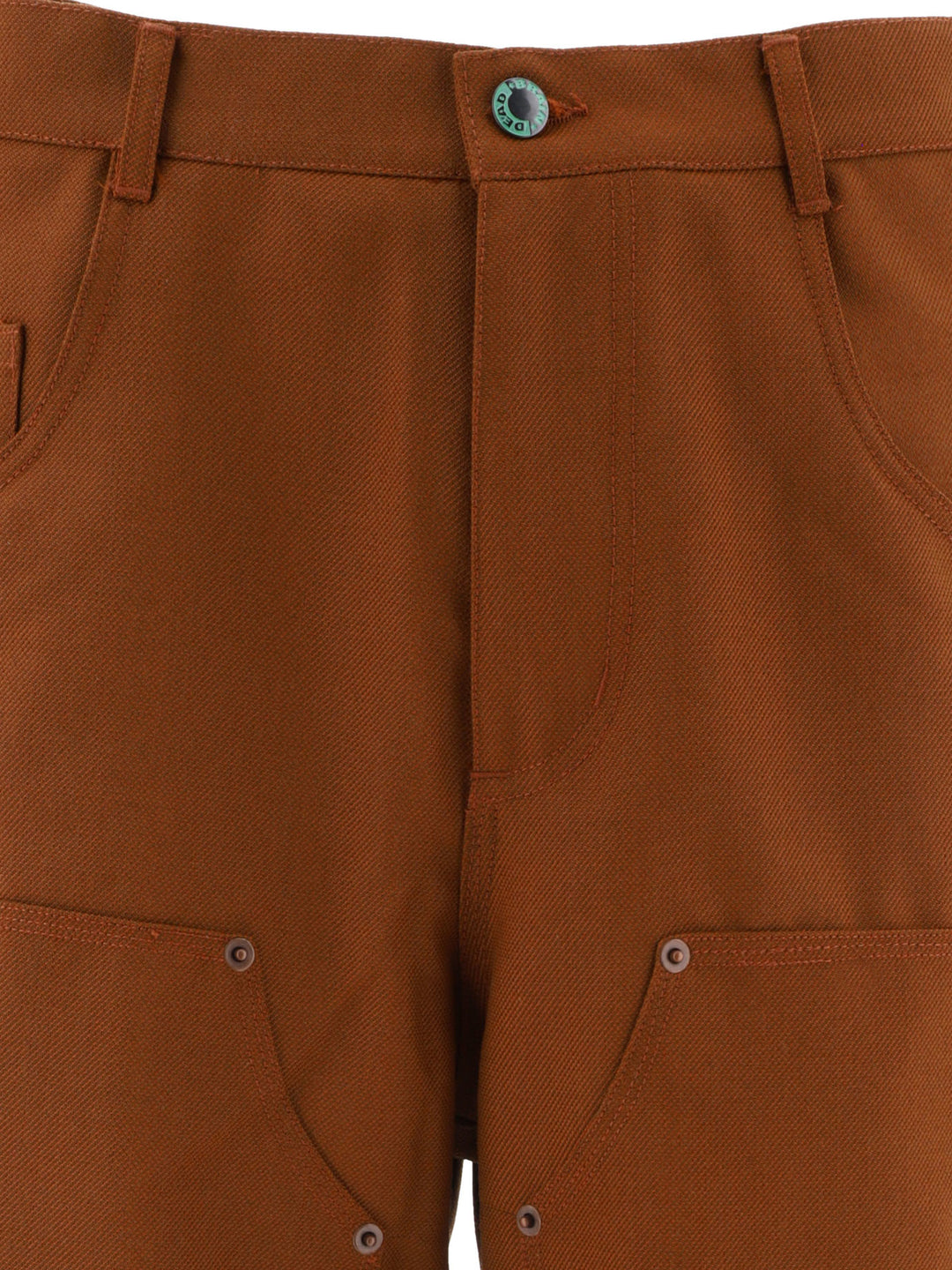 Brain Dead Serge Double Knee Trousers - Brown | 115fb46445d0eab04428472c5c81984e16a4a491