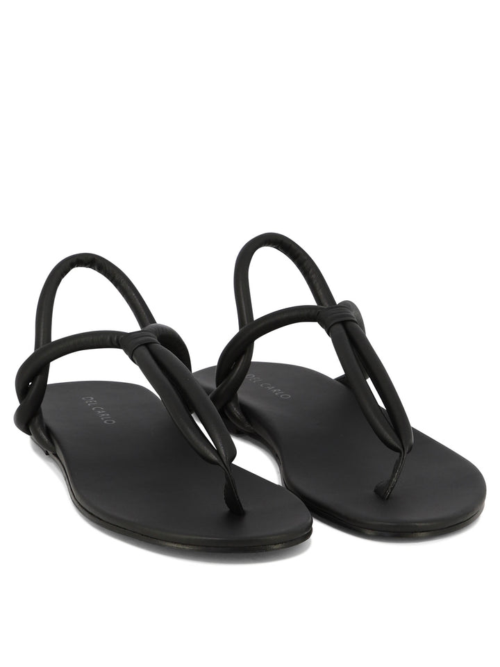 Del Carlo Dytt Sandals - Black | 3bdf912e93718cbb4b2498dc09424ed5316784ce
