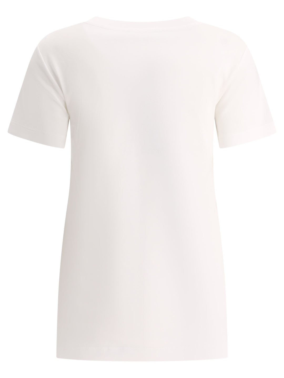 Dolce & Gabbana T-Shirt With Logo Patch T-shirts - White | 60c6199602460d9d9d18bf66a7d7d4aaca456a2a
