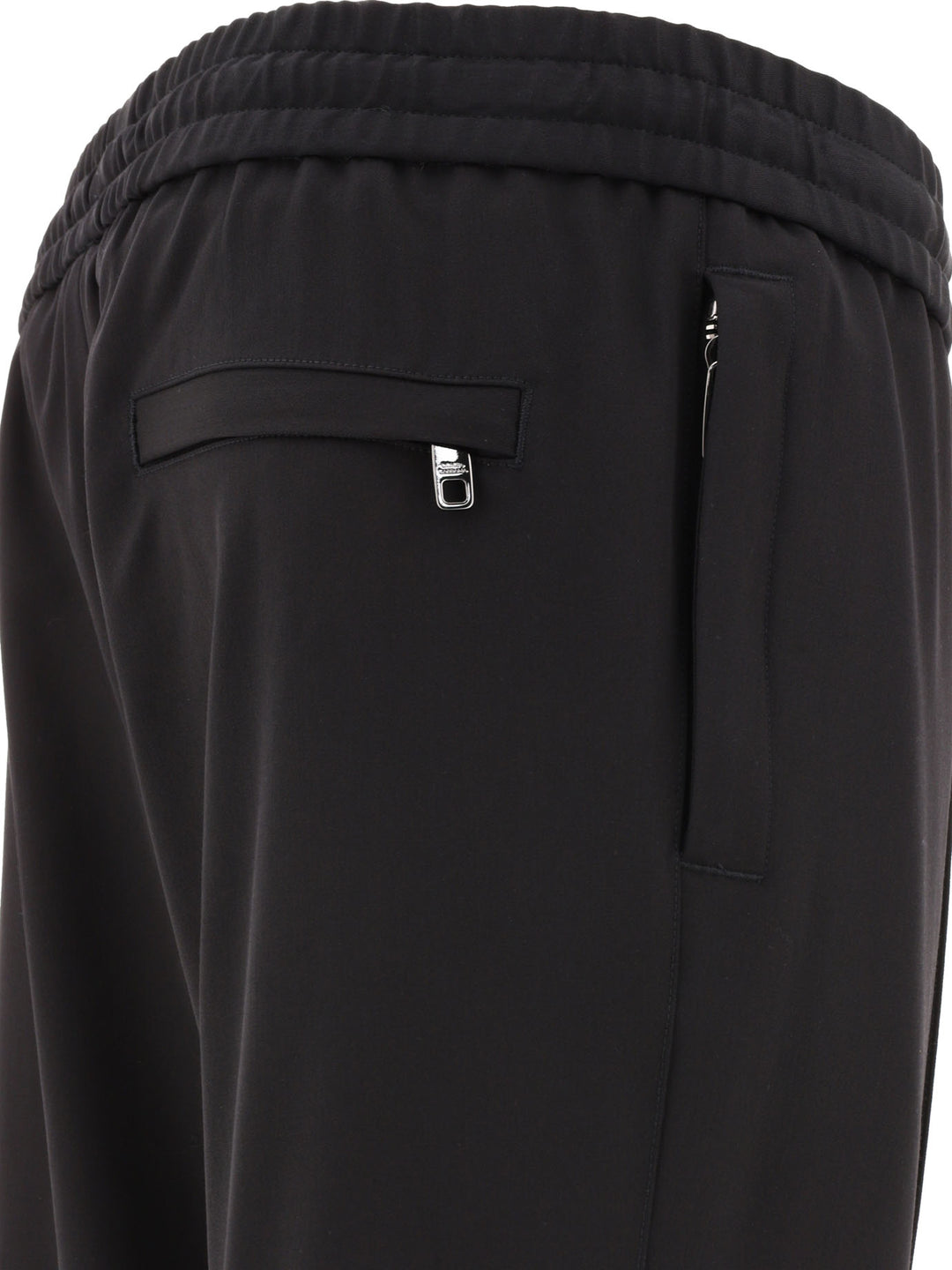 Dolce & Gabbana Tecno Drawstring Trousers - Black | cc062fbbcd8eee3adad42b77edf4c290f655761d