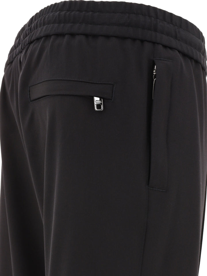 Dolce & Gabbana Tecno Drawstring Trousers - Black | cc062fbbcd8eee3adad42b77edf4c290f655761d