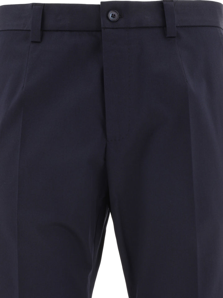 Dolce & Gabbana With Button Details Trousers - Blue | 8c54965f89df34a4a235caf5a6873199834e4839