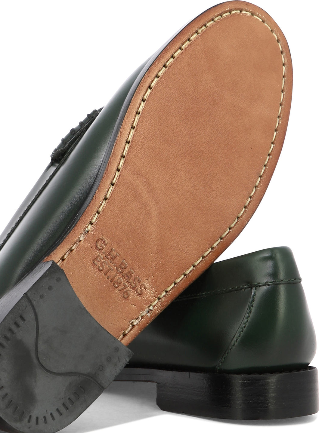 G.H. Bass & Co. Weejuns Penny Loafers & Slippers - Green | a533d52aa9cd1411c2365212cd125bed41cb463e