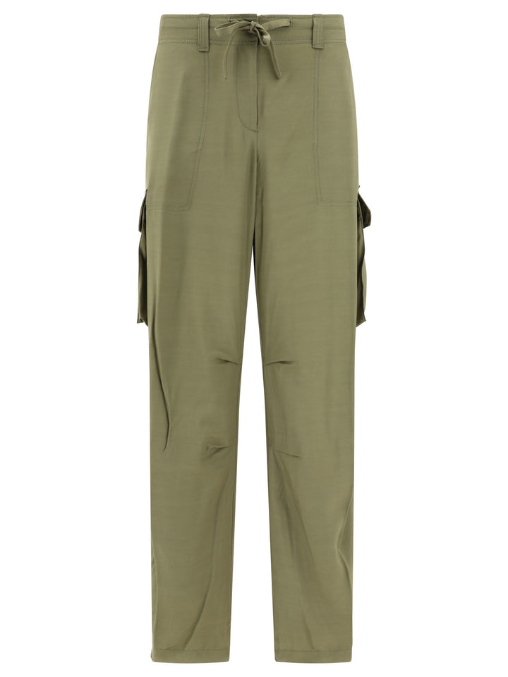 Golden Goose Wide Cargo Trousers - Green | 812dff690029e96a6ccf8e3cd5d3e692bd41be5a