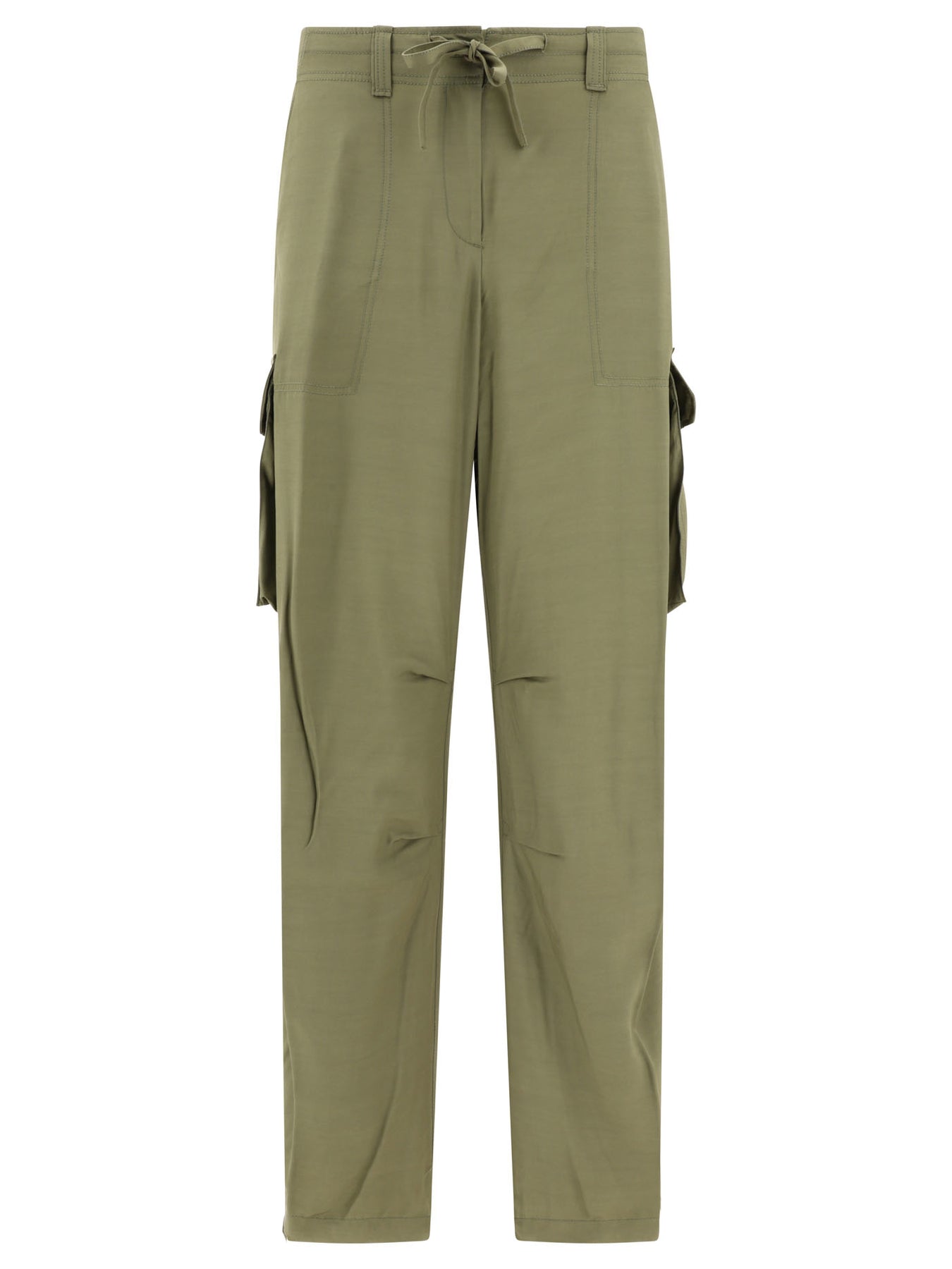 Golden Goose Wide Cargo Trousers - Green | 812dff690029e96a6ccf8e3cd5d3e692bd41be5a