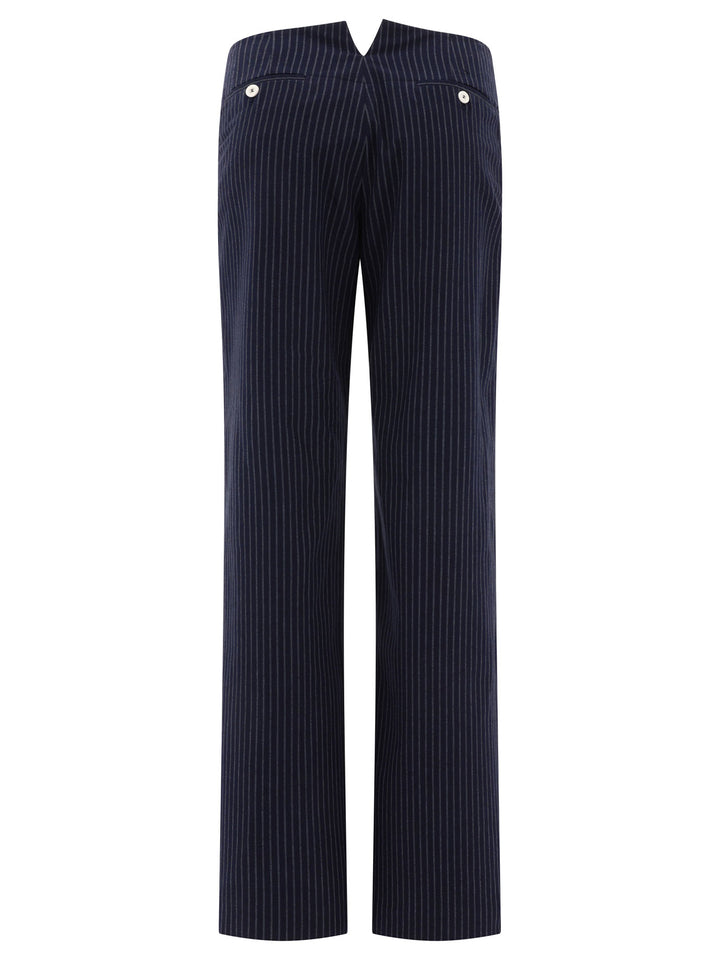 Ines De La Fressange Gabriel Trousers - Blue | ff091153f75924fbfd9402b651f03a24af5bf3c3