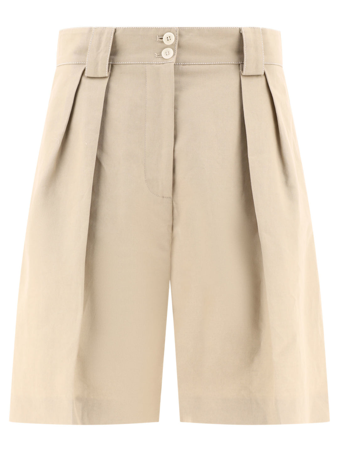 Ines De La Fressange Odette Shorts - Beige | e8e47949800ea26448cbfd9603b552974304b402