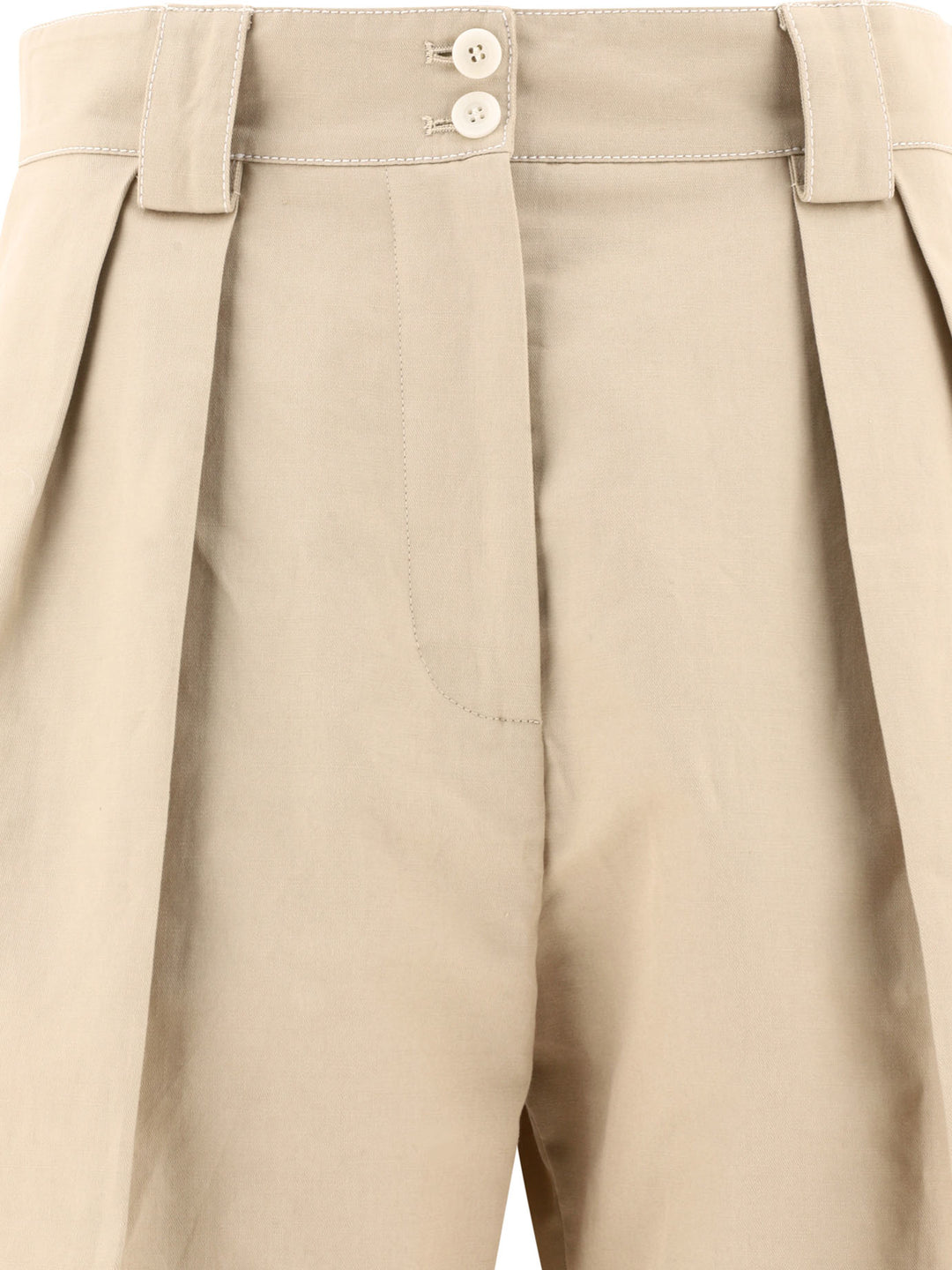 Ines De La Fressange Odette Shorts - Beige | 0feebfc2a158d0fc07d419ef4e8f36a33e429f4f